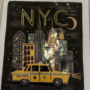 Rifle Paper Co. Art Print - Vibrant Yellow and Black Design 8 x 10